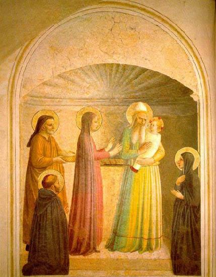Fra Angelico Presentation of Jesus in the Temple